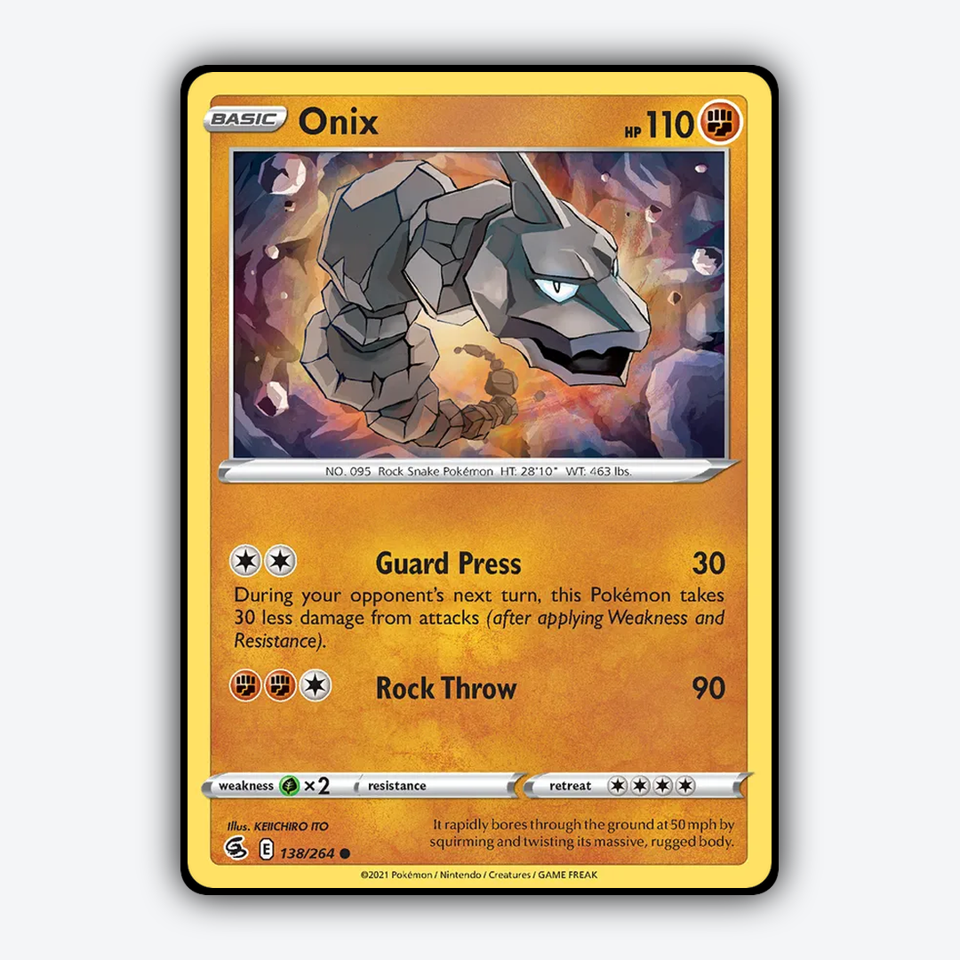Onix 138/264 - Fusion Strike Set - Card Rug