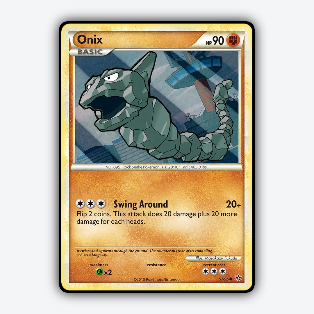 Onix 057/95 - HS—Unleashed Set - Card Rug