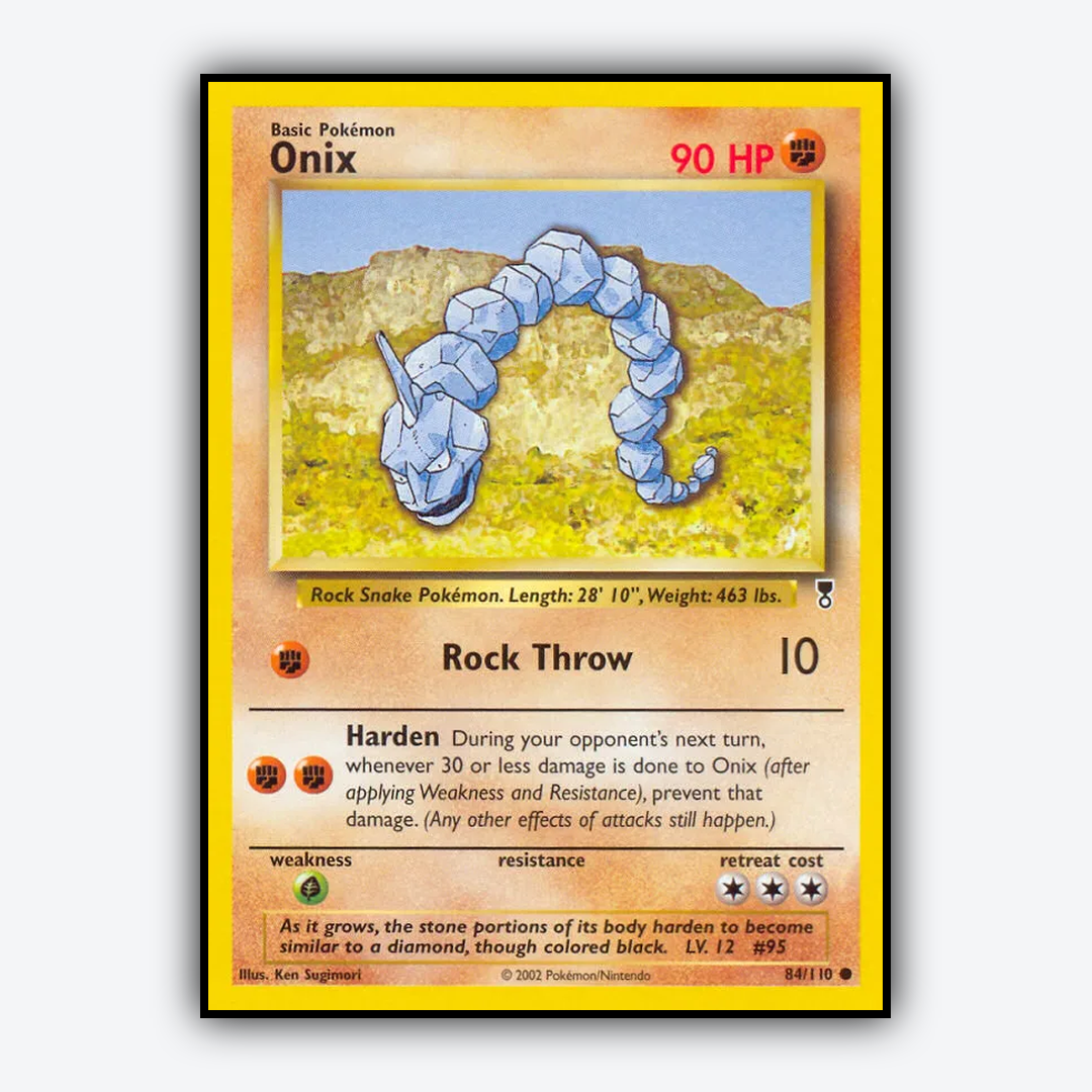 Onix 084/110 - Legendary Collection Set - Card Rug
