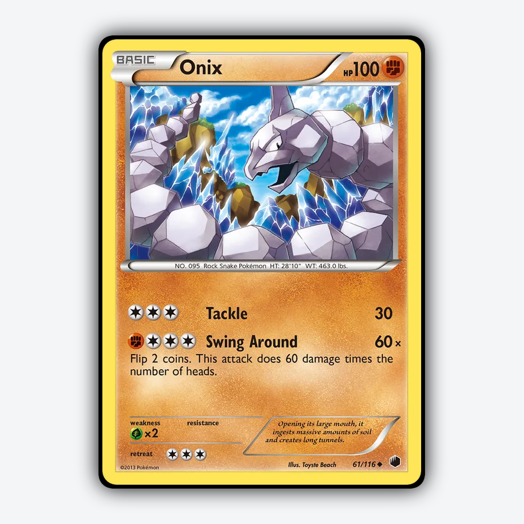 Onix 061/116 - Plasma Freeze Set - Card Rug