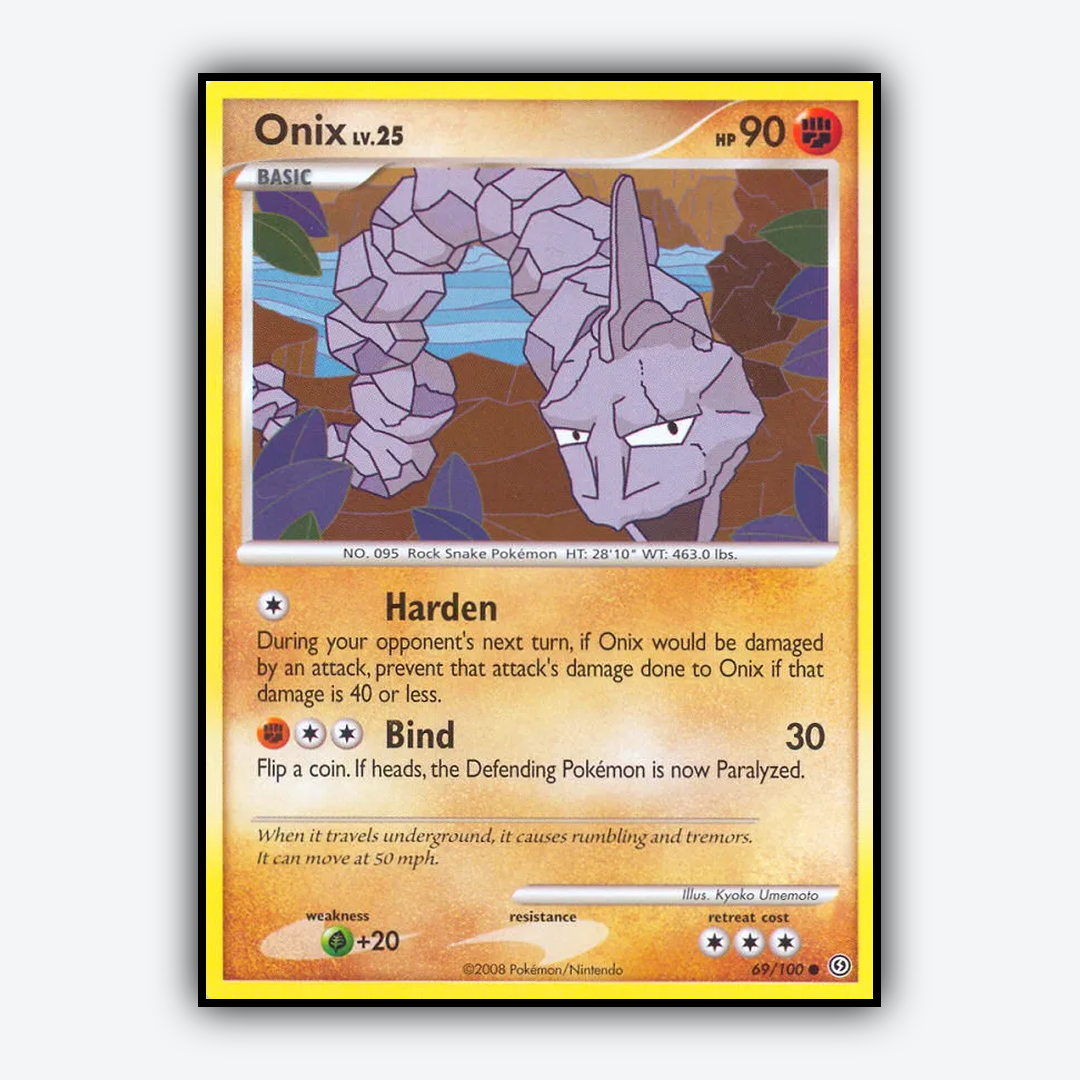 Onix 069/100 - Stormfront Set - Card Rug