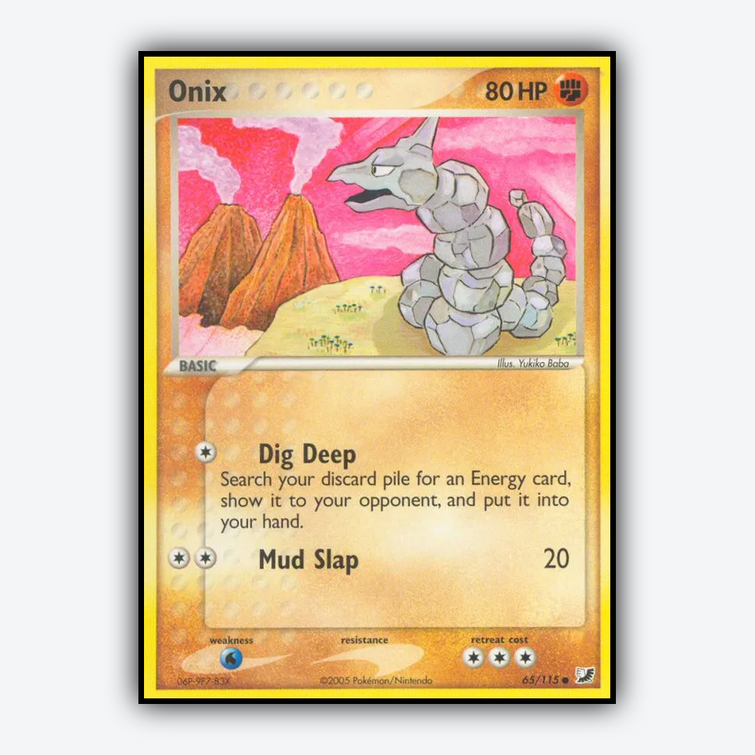 Onix 065/115 - Unseen Forces Set - Card Rug