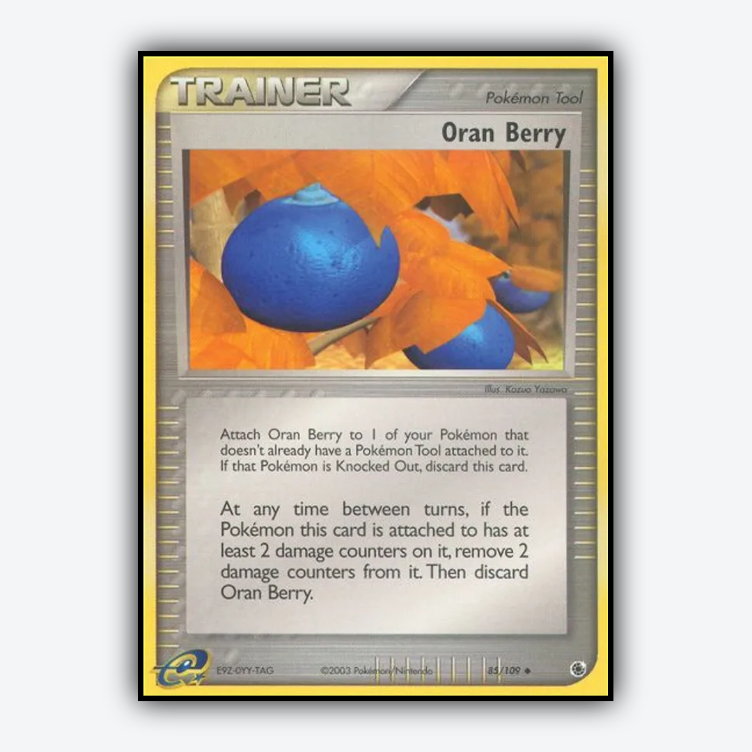Oran Berry 085/109 - Ruby & Sapphire Set - Card Rug