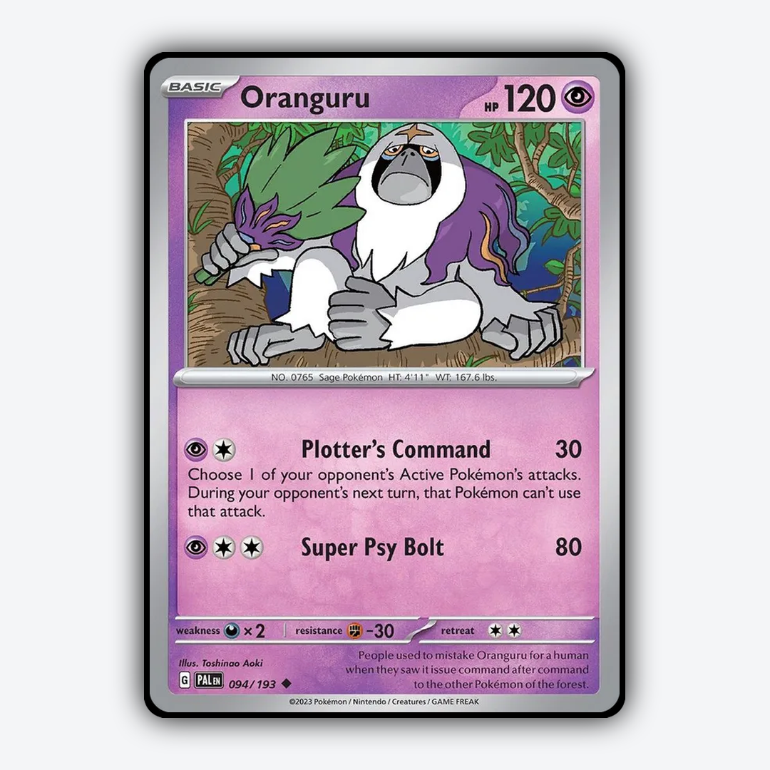 Oranguru 094/193 - Paldea Evolved Set - Card Rug
