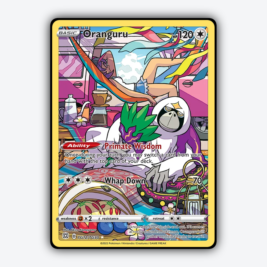 Oranguru TG012/30 - TG012/30 Brilliant Stars Trainer Gallery Set - Card Rug