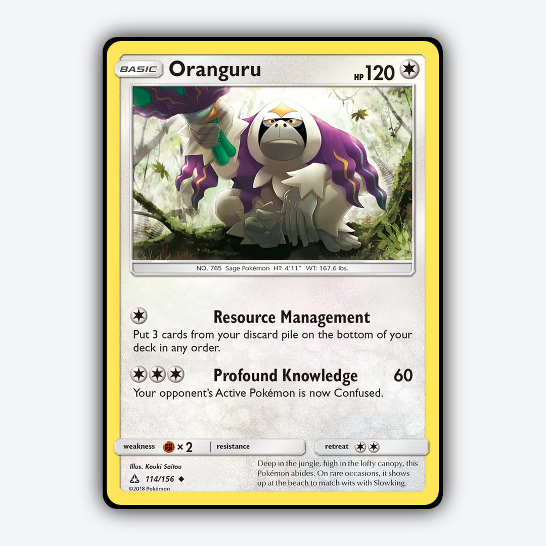Oranguru 114/156 - Ultra Prism Set - Card Rug