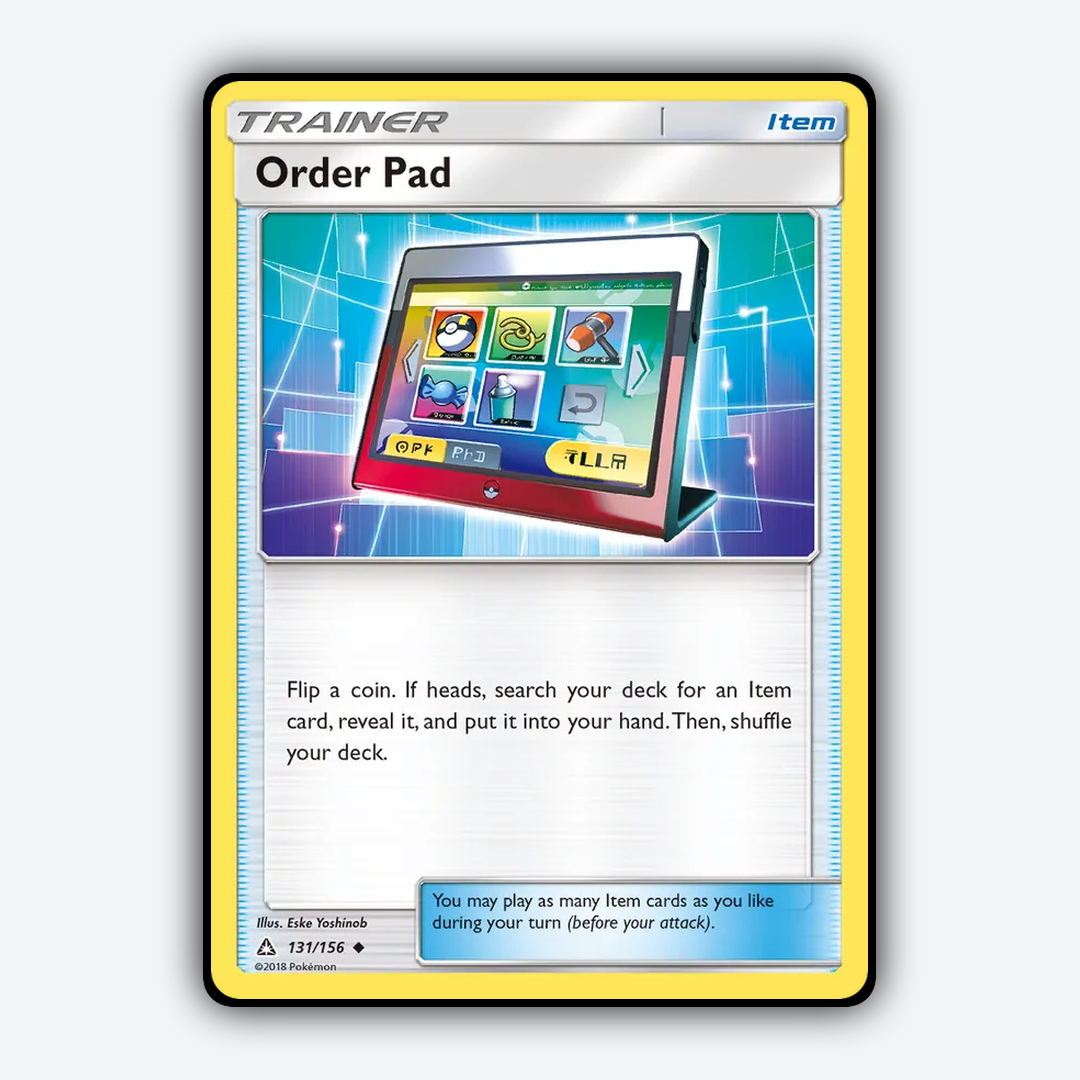 Order Pad 131/156 - Ultra Prism Set - Card Rug