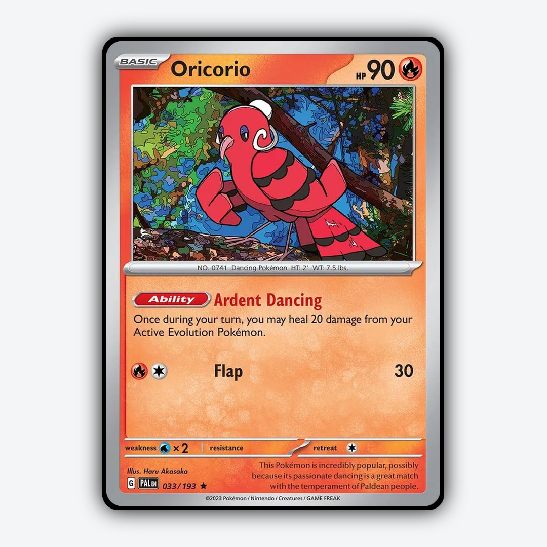 Oricorio 033/193 - Paldea Evolved Set - Card Rug