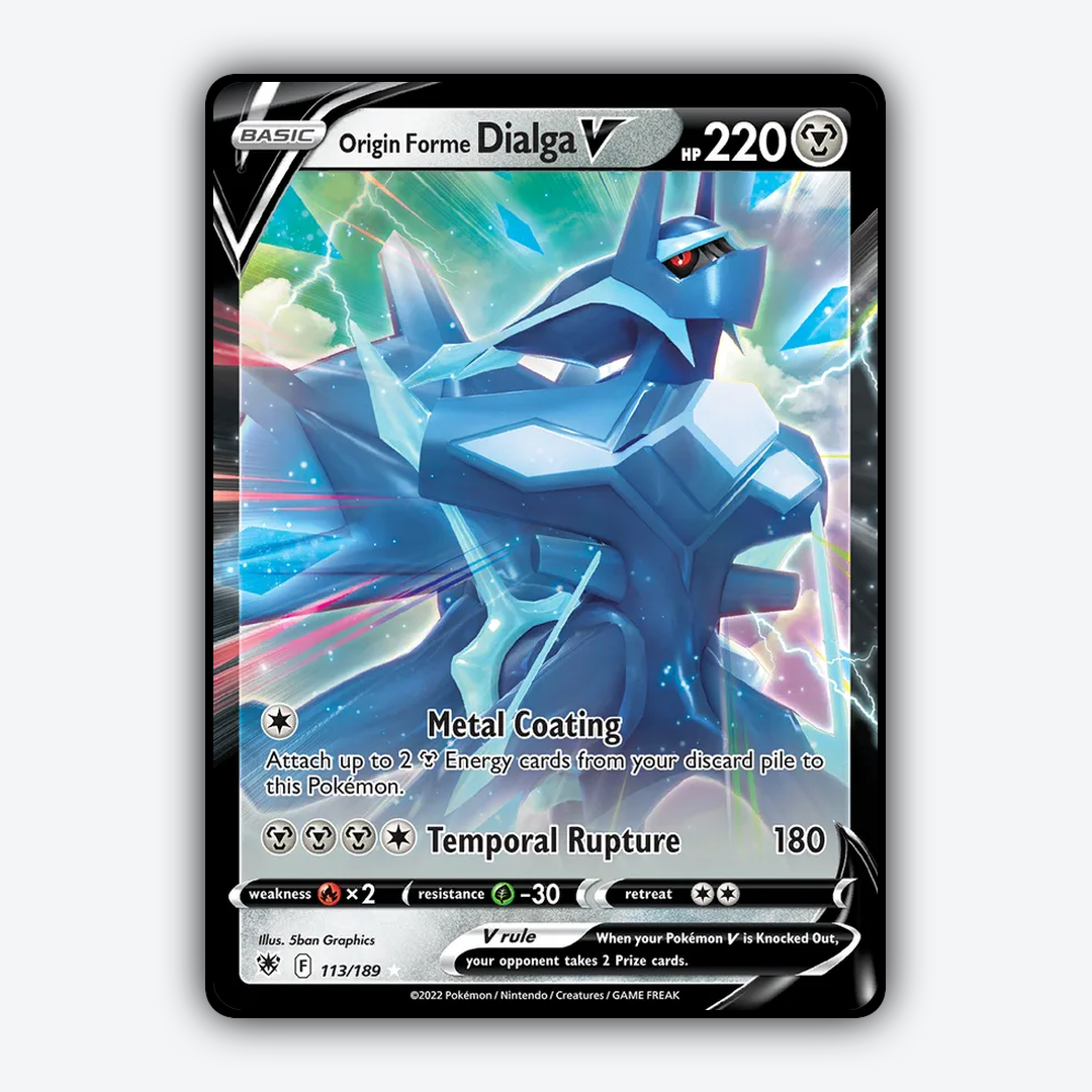 Origin Forme Dialga V 113/189 - Astral Radiance Set - Card Rug