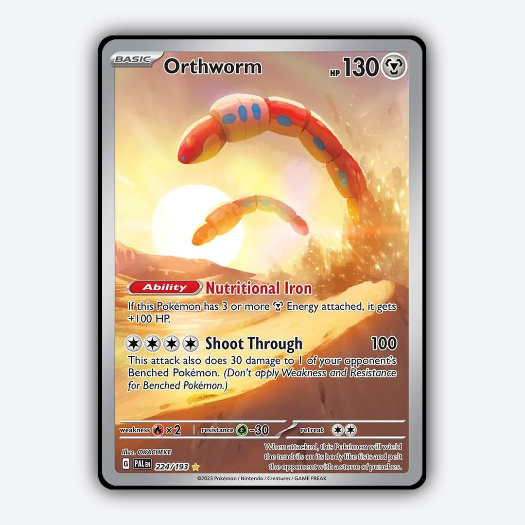 Orthworm 224/193 - Paldea Evolved Set - Card Rug