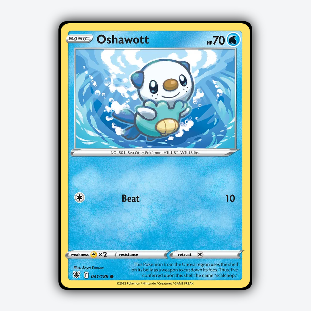 Oshawott 041/189 - Astral Radiance Set - Card Rug