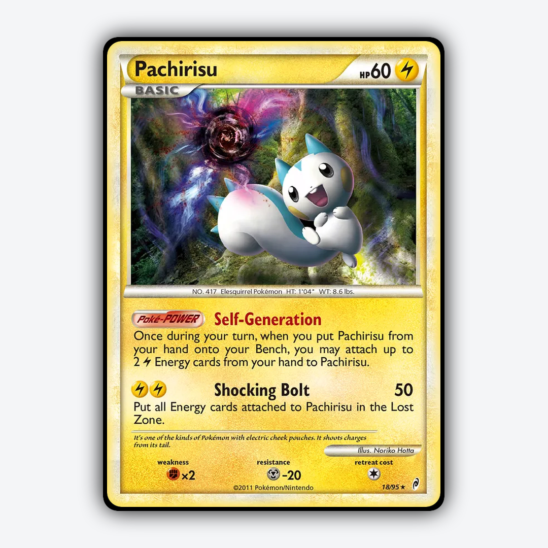 Pachirisu 018/95 - Call of Legends Set - Card Rug