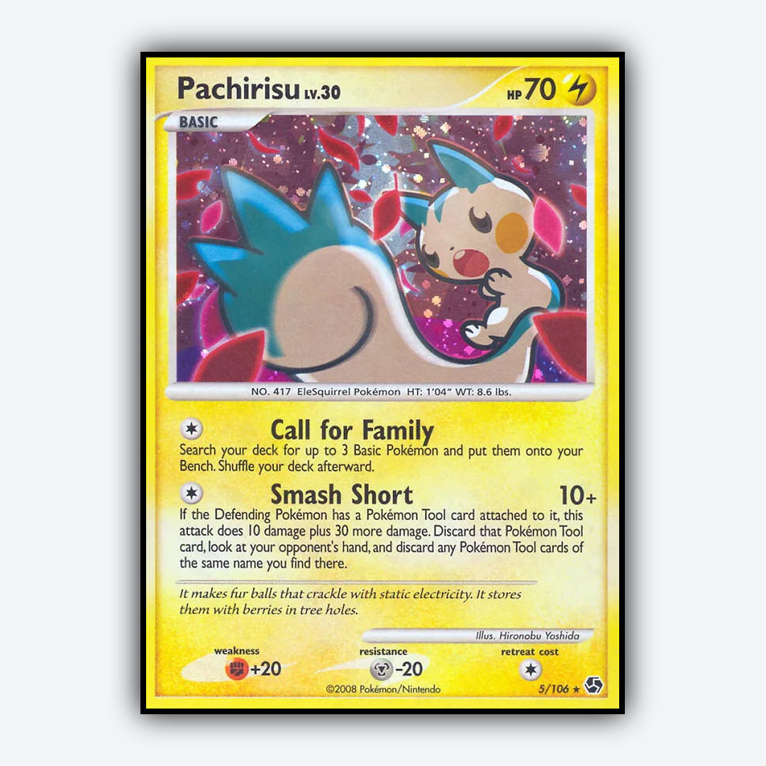 Pachirisu 005/106 - Great Encounters Set - Card Rug