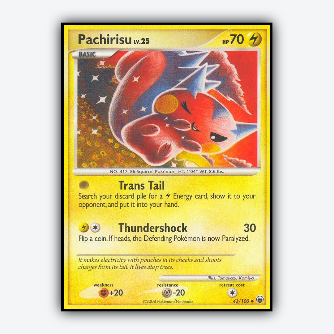 Pachirisu 043/100 - Majestic Dawn Set - Card Rug