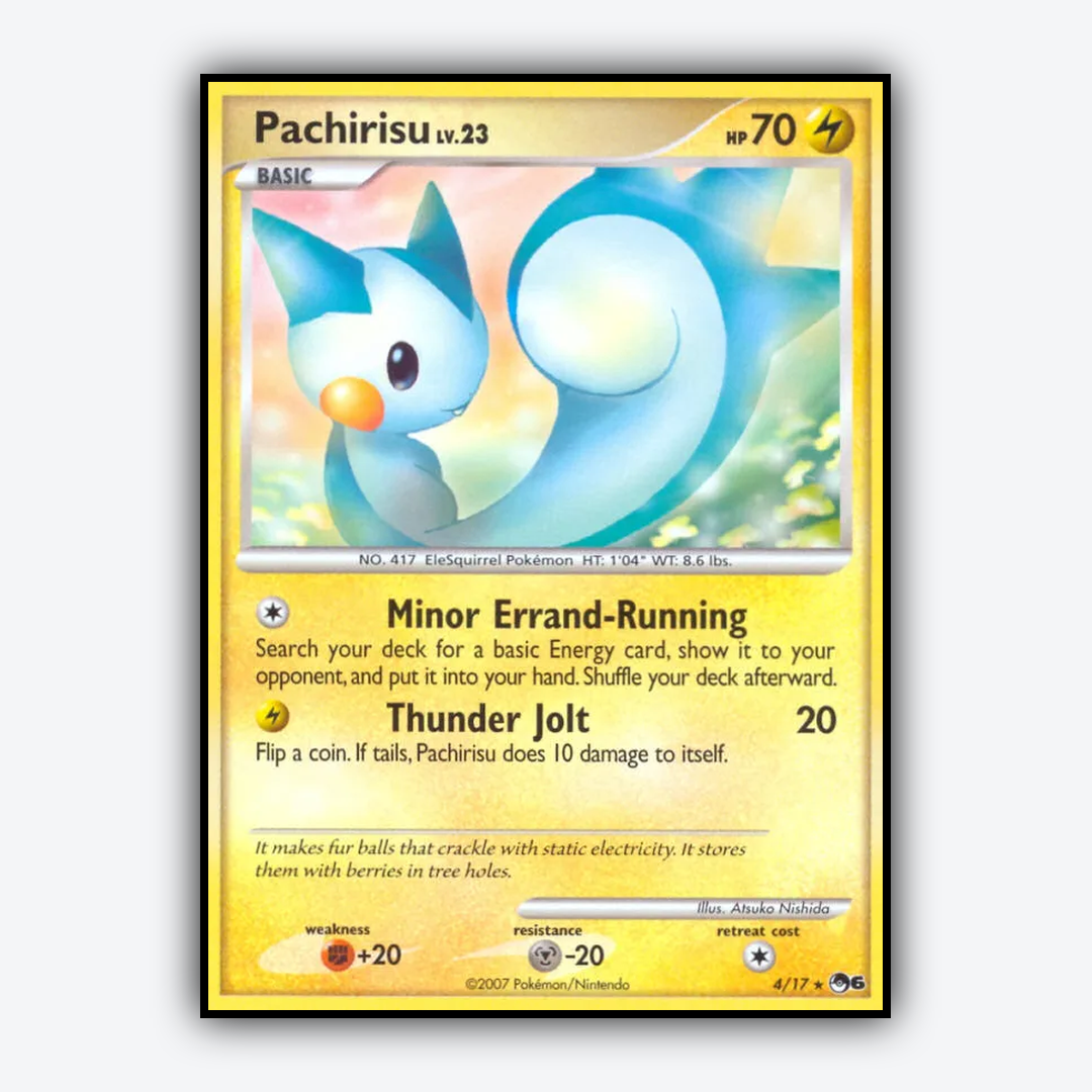 Pachirisu 004/17 - POP Series 6 Set - Card Rug