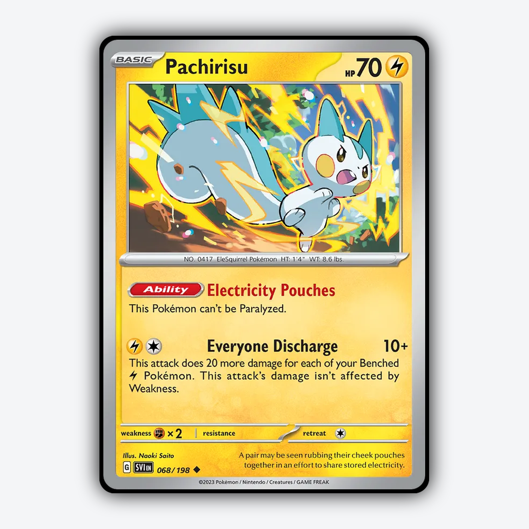 Pachirisu 068/198 - Scarlet & Violet Set - Card Rug