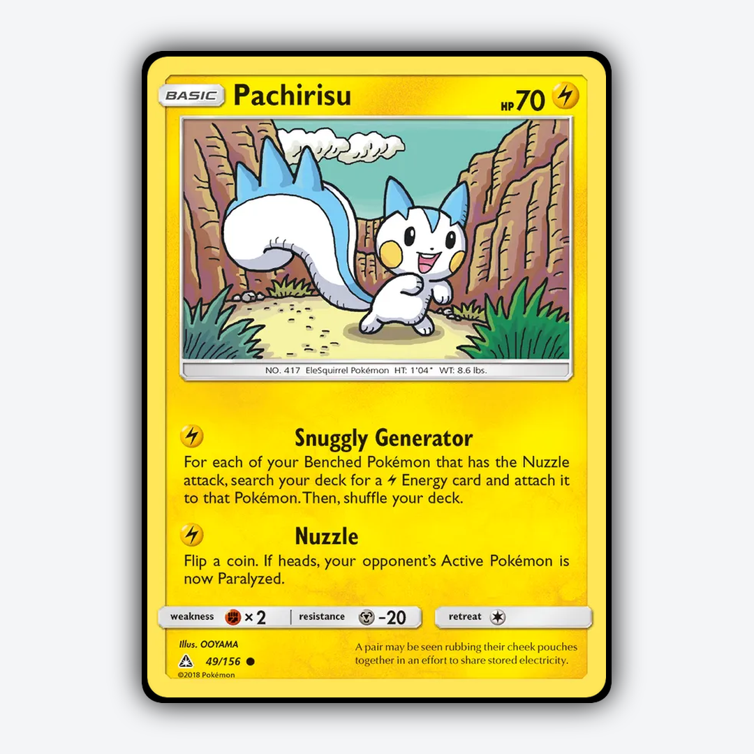 Pachirisu 049/156 - Ultra Prism Set - Card Rug