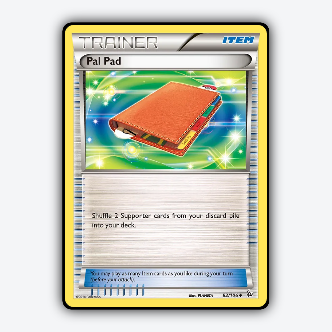 Pal Pad 092/106 - Flashfire Set - Card Rug