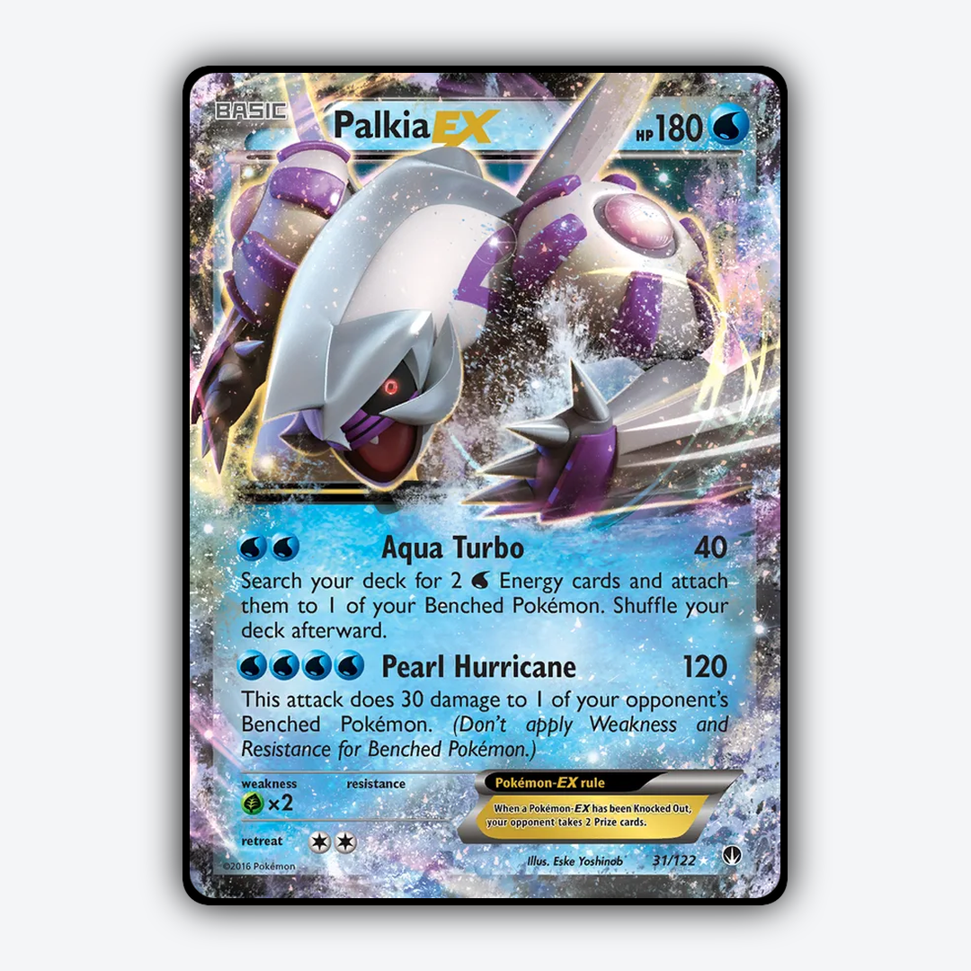 Palkia-EX 031/122 - BREAKpoint Set - Card Rug