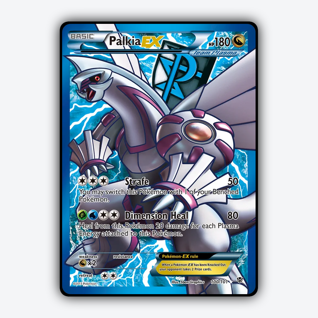 Palkia-EX 100/101 - Plasma Blast Set - Card Rug