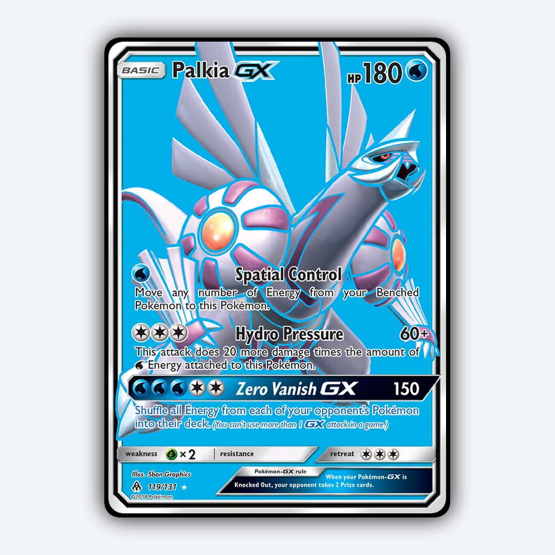 Palkia-GX 119/131 - Forbidden Light Set - Card Rug