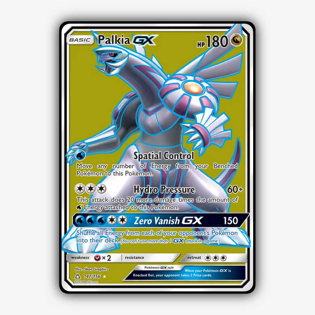 Palkia-GX 147/156 - Ultra Prism Set - Card Rug