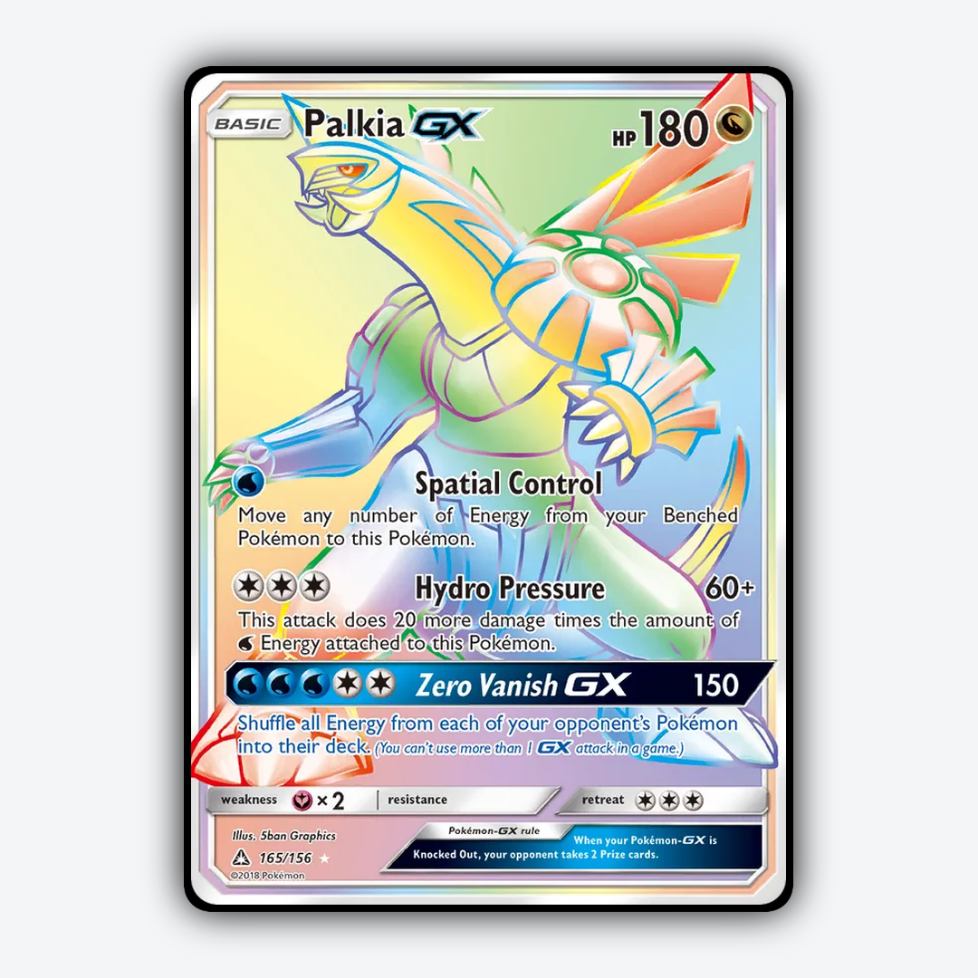 Palkia-GX 165/156 - Ultra Prism Set - Card Rug