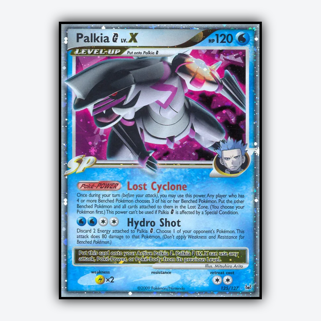 Palkia G LV.X 125/127 - Platinum Set - Card Rug