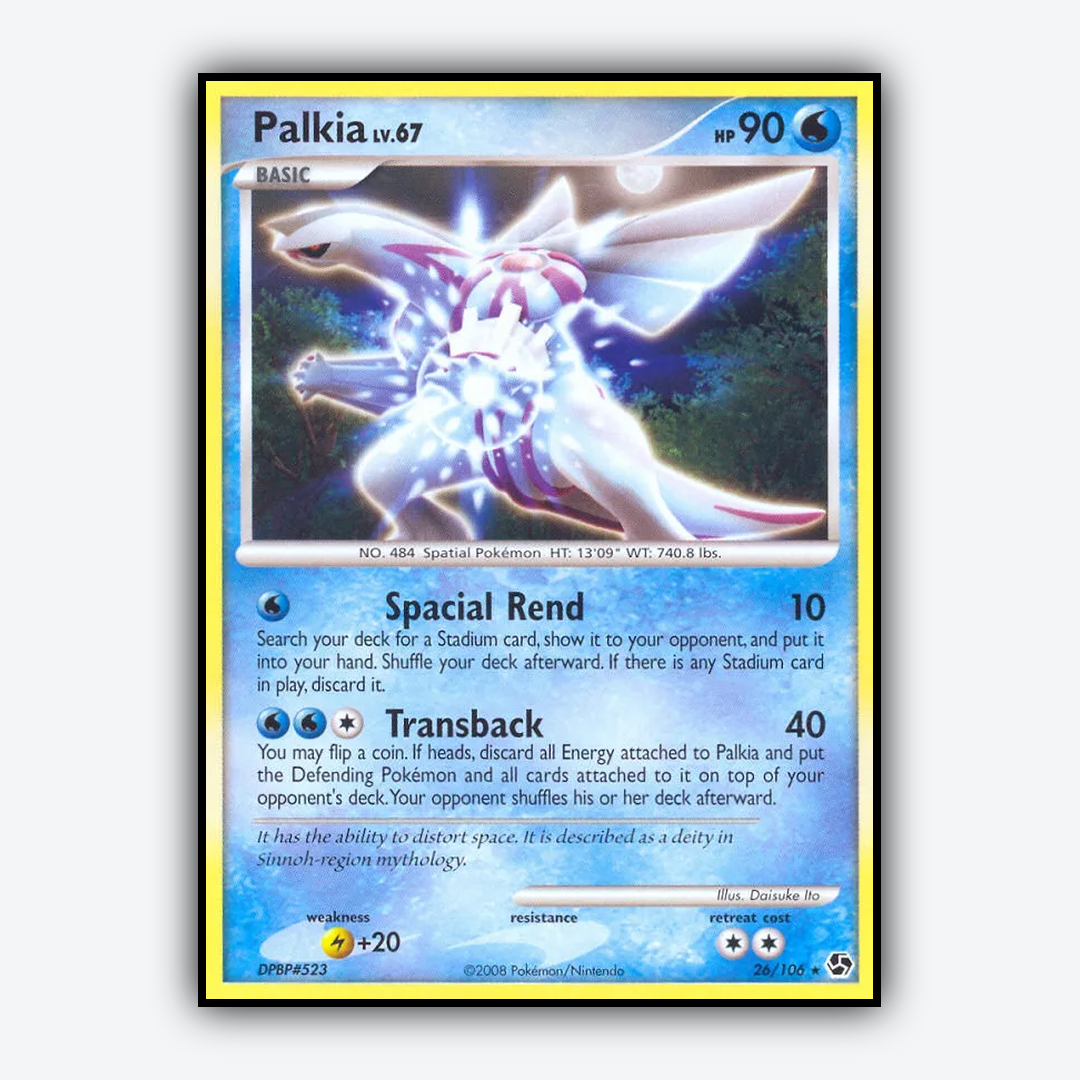 Palkia 026/106 - Great Encounters Set - Card Rug