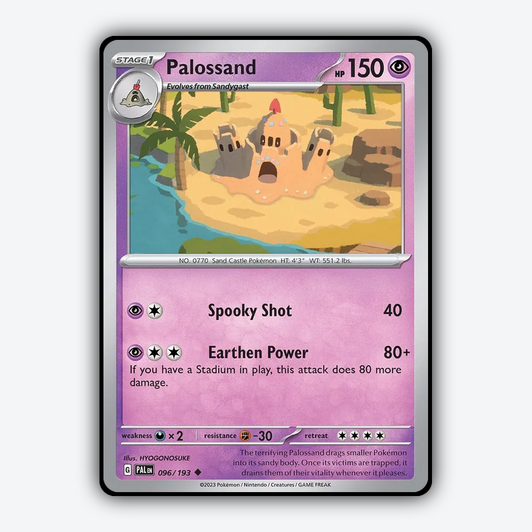 Palossand 096/193 - Paldea Evolved Set - Card Rug