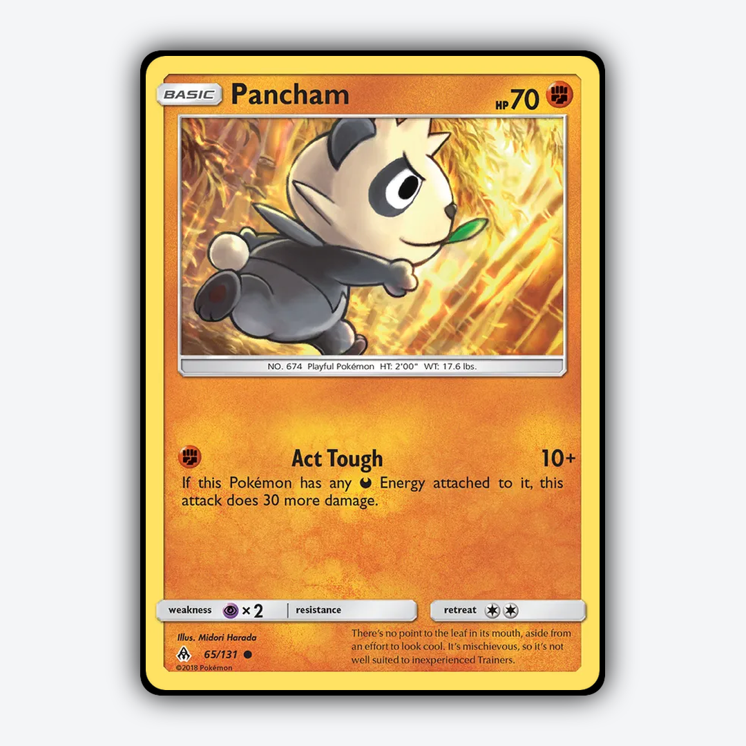 Pancham 065/131 - Forbidden Light Set - Card Rug