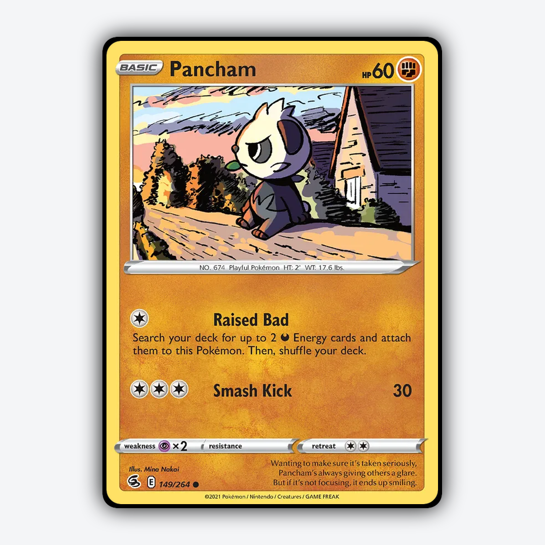 Pancham 149/264 - Fusion Strike Set - Card Rug