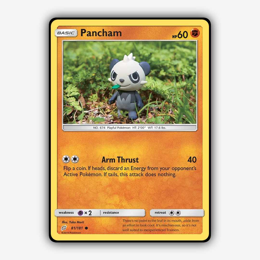 Pancham 081/181 - Team Up Set - Card Rug