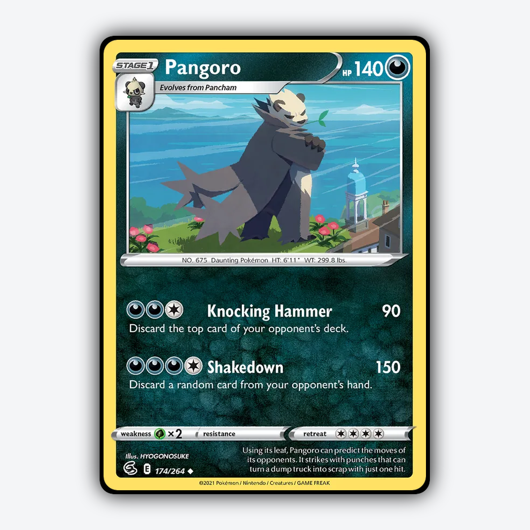 Pangoro 174/264 - Fusion Strike Set - Card Rug
