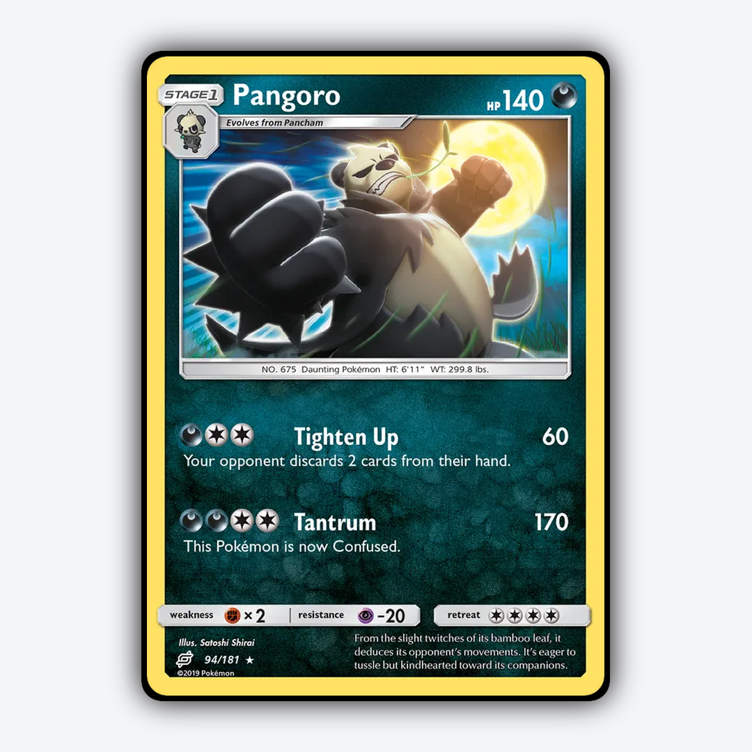 Pangoro 094/181 - Team Up Set - Card Rug