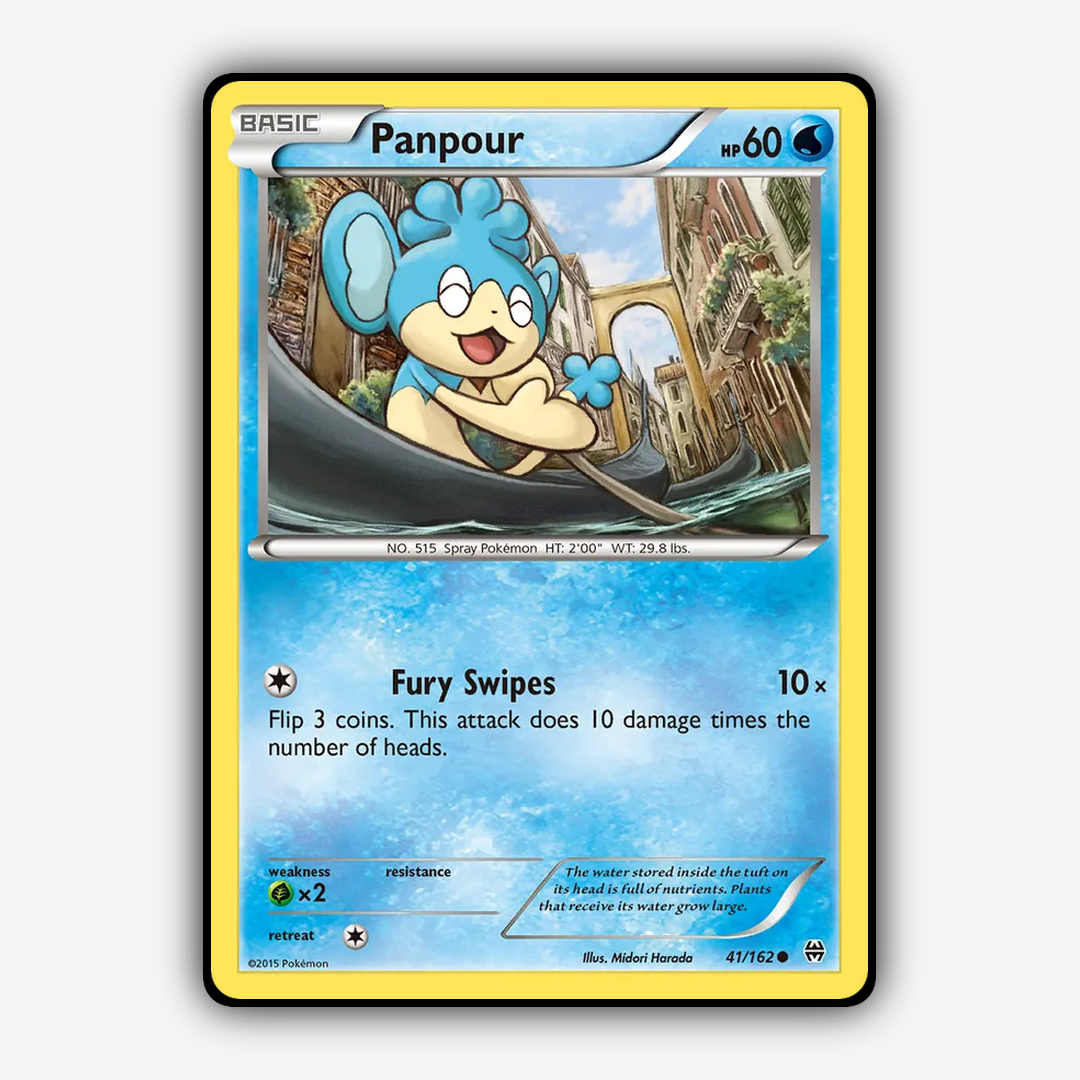 Panpour 041/162 - BREAKthrough Set - Card Rug