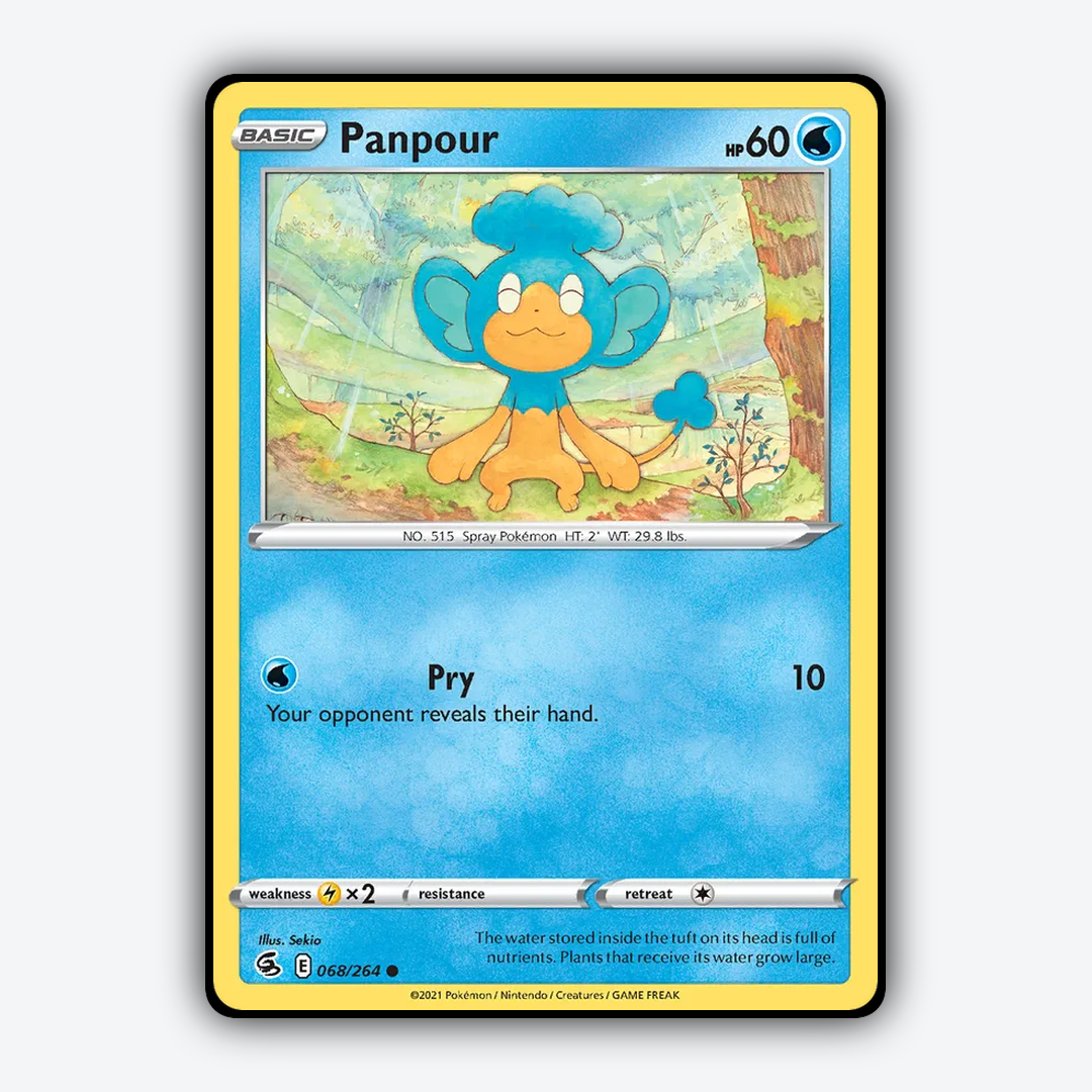 Panpour 068/264 - Fusion Strike Set - Card Rug