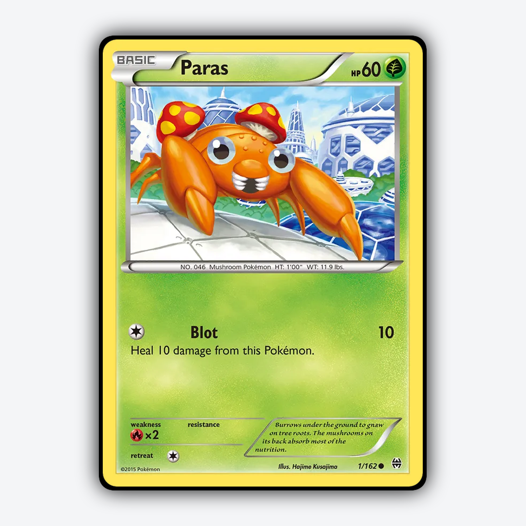 Paras 001/162 - BREAKthrough Set - Card Rug