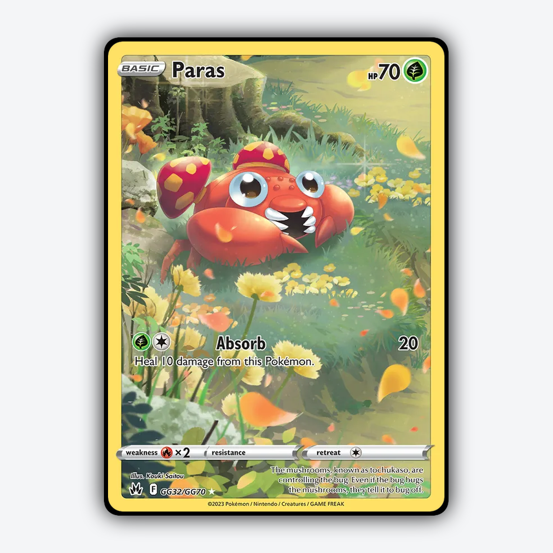 Paras #32 - Crown Zenith Set - Card Rug