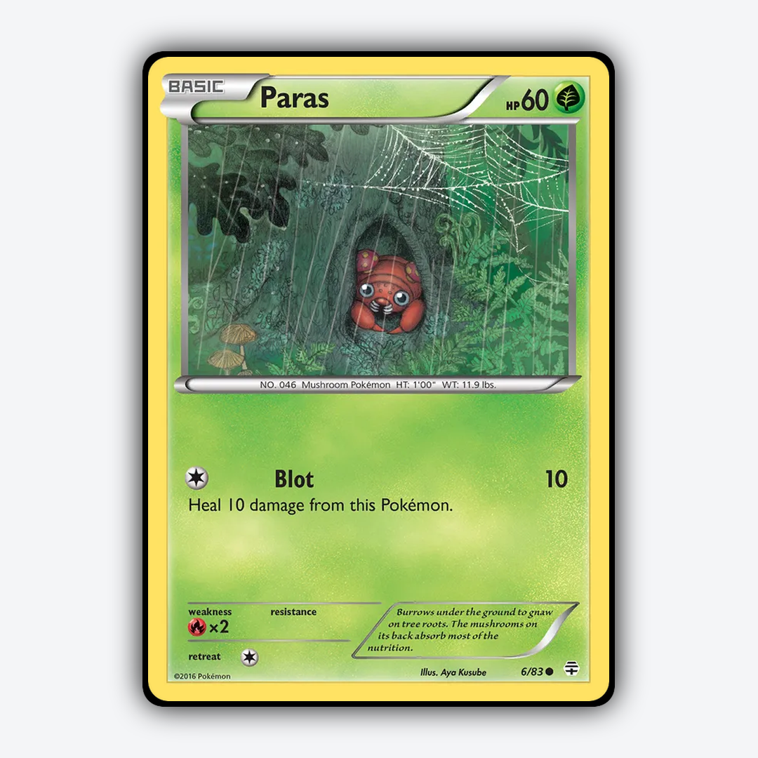 Paras 006/83 - Generations Set - Card Rug