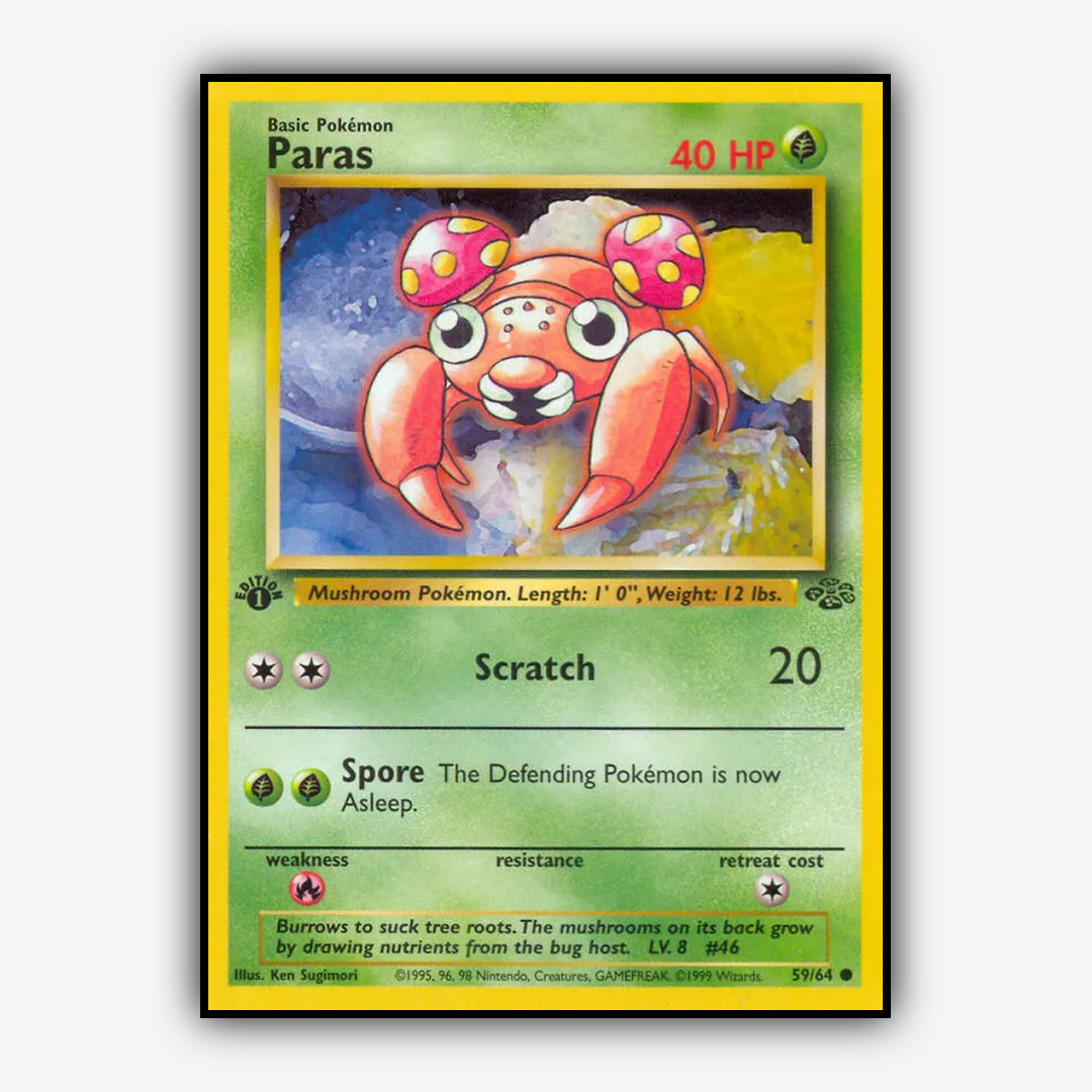 Paras 059/64 - Jungle Set - Card Rug