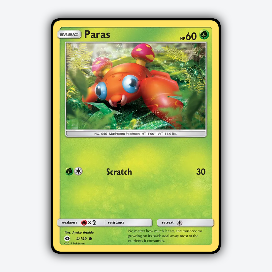 Paras 004/149 - Sun & Moon Set - Card Rug