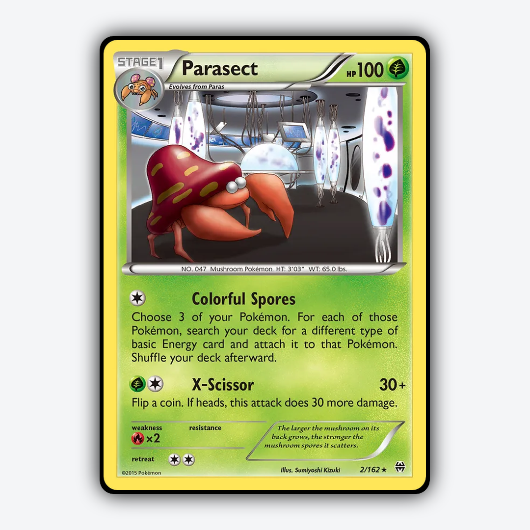 Parasect 002/162 - BREAKthrough Set - Card Rug