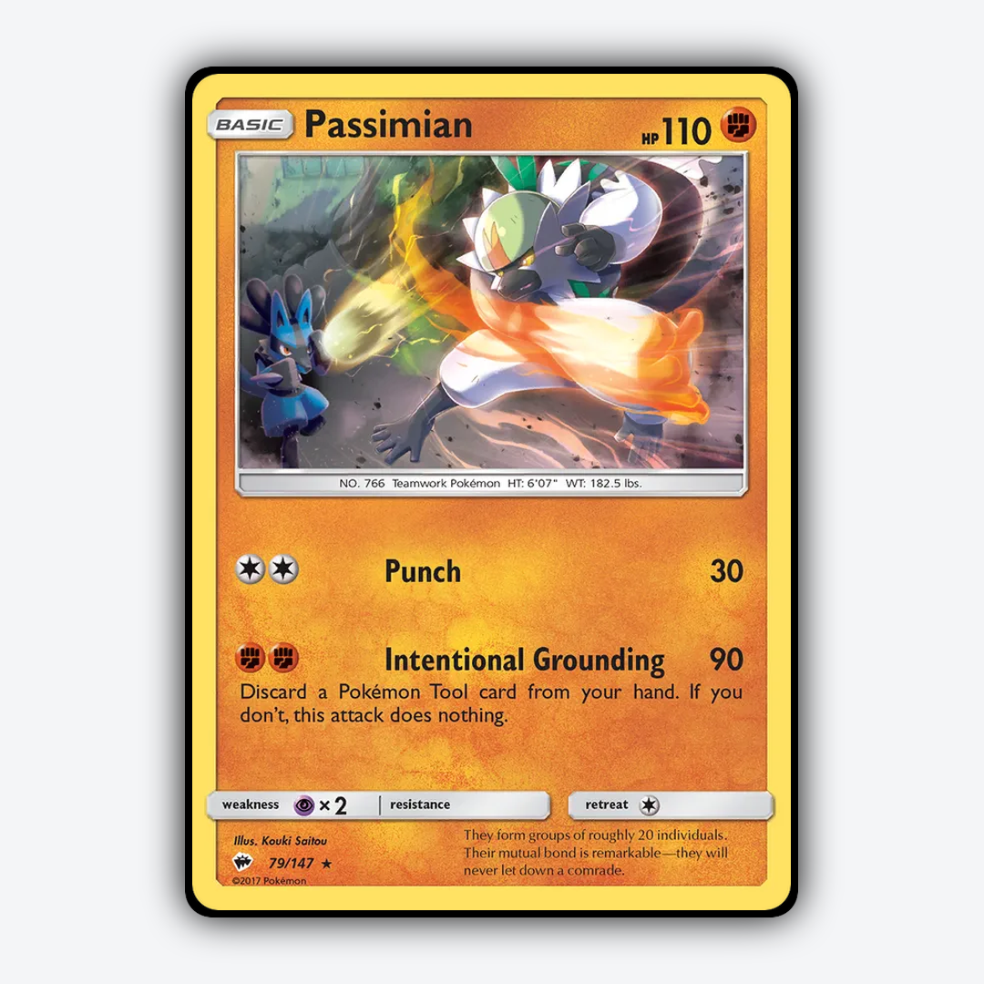 Passimian 079/147 - Burning Shadows Set - Card Rug