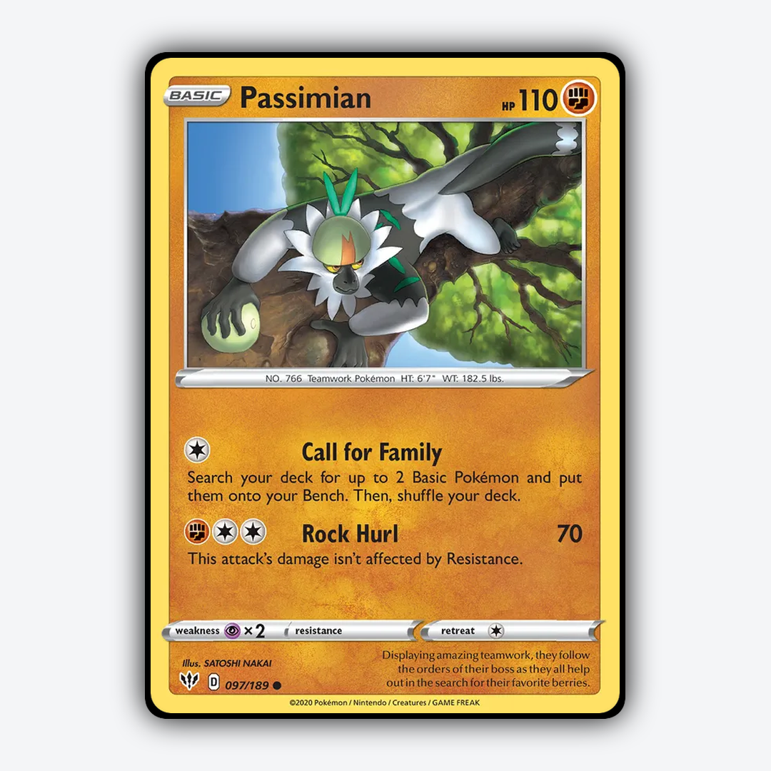 Passimian 097/189 - Darkness Ablaze Set - Card Rug