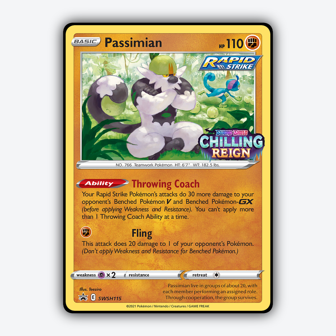 Passimian #115 - SWSH Black Star Promos Set - Card Rug