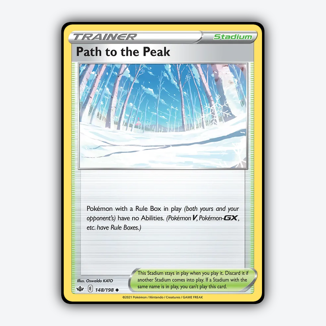 Path to the Peak 148/198 - Chilling Reign Set - Card Rug