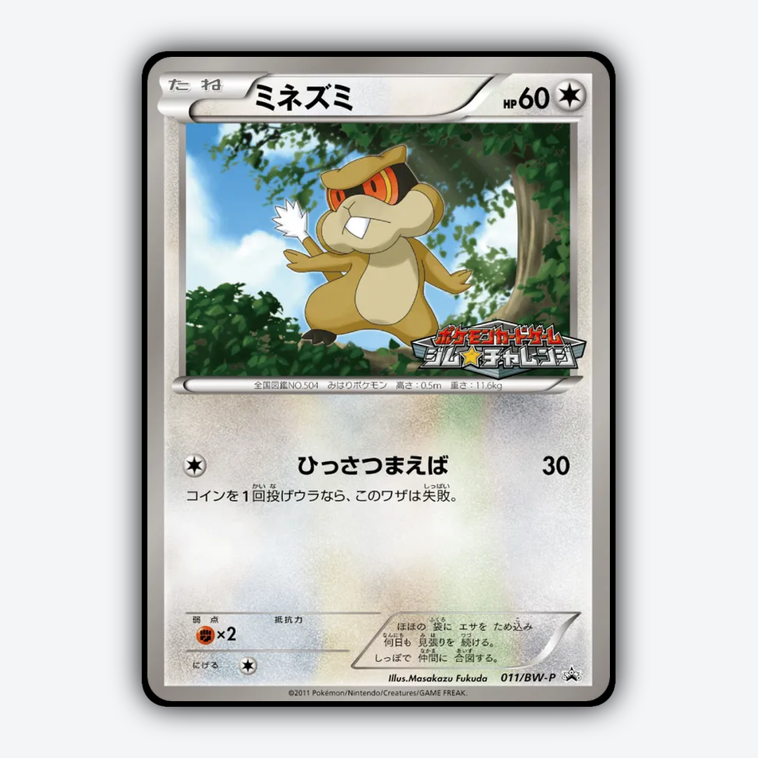 Patrat 011/BW-P - Black & White Promos Set - Card Rug (JP)