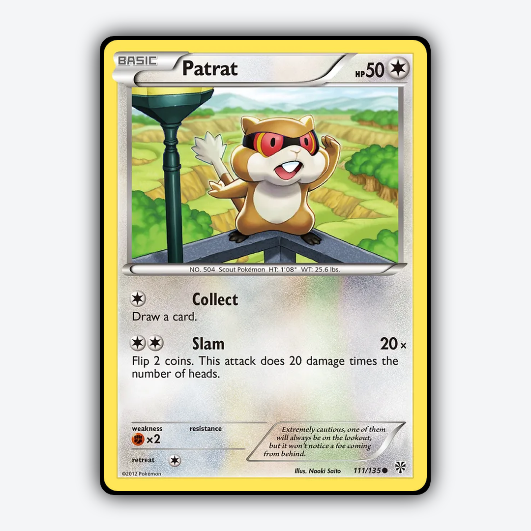 Patrat 111/135 - Plasma Storm Set - Card Rug