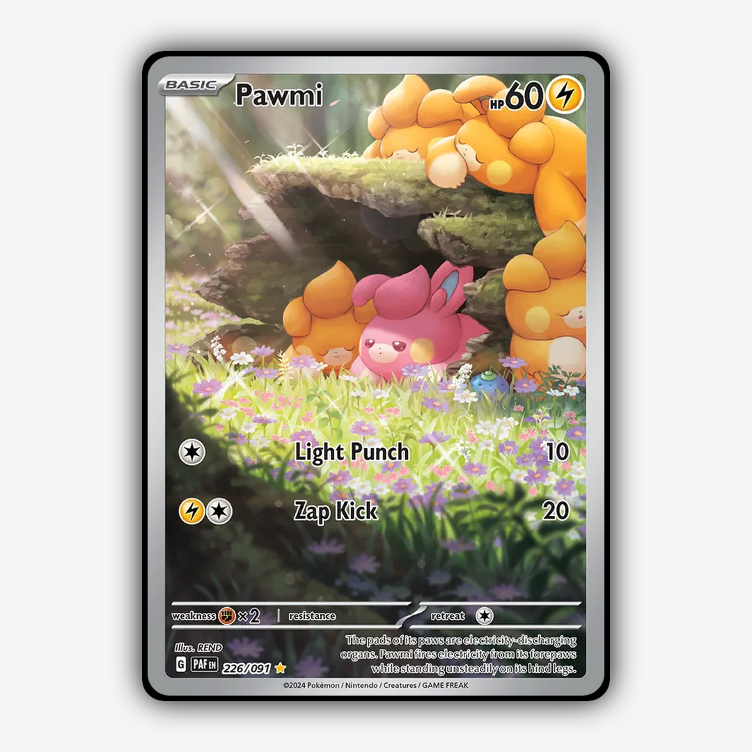 Pawmi #226 - Paldean Fates Set - Card Rug